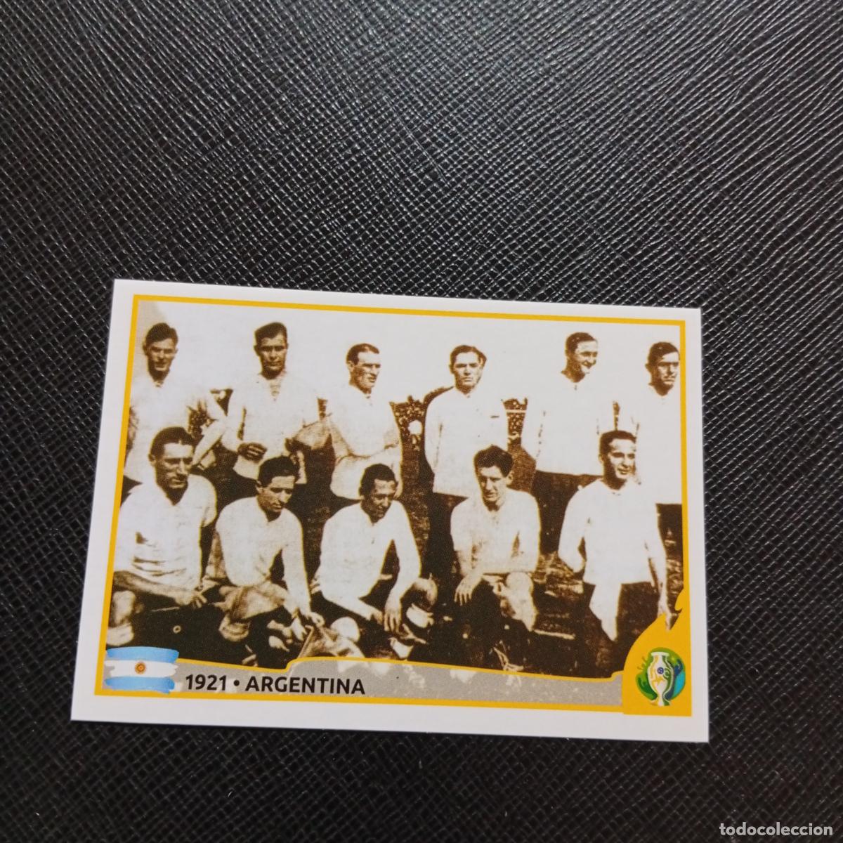 Football Stickers: 366 ARGENTINA 1921 ALINEACION PANINI COPA AMERICA BRASIL 2019 CROMO FUTBOL 19 - SIN PEGAR B