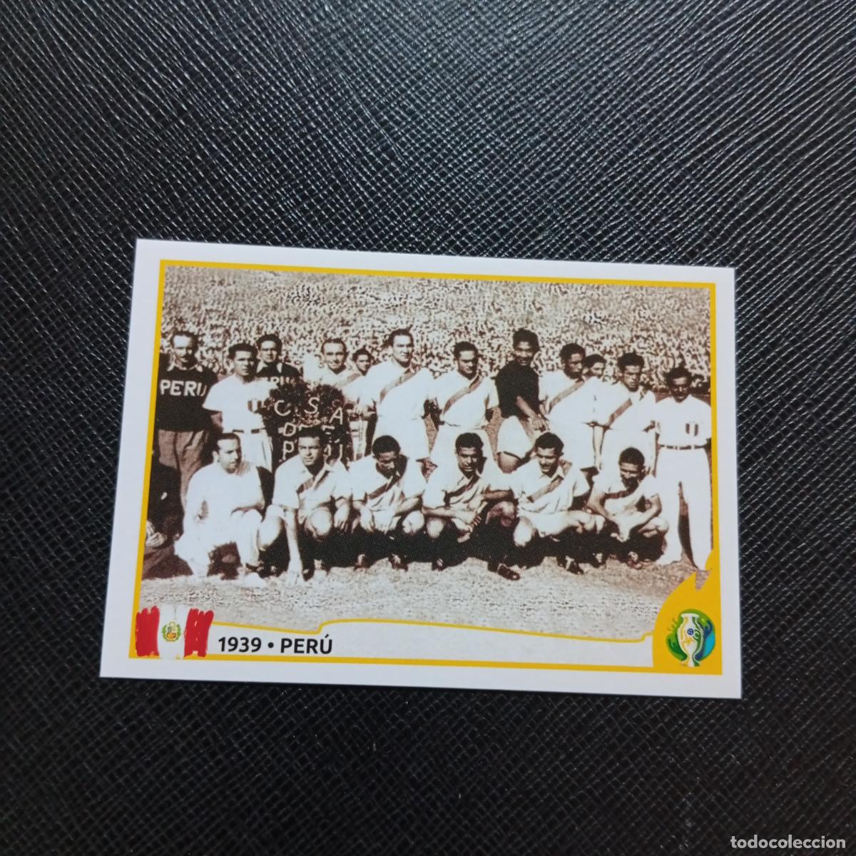 Football Stickers: 367 PERU 1939 ALINEACION PANINI COPA AMERICA BRASIL 2019 CROMO FUTBOL 19 - SIN PEGAR