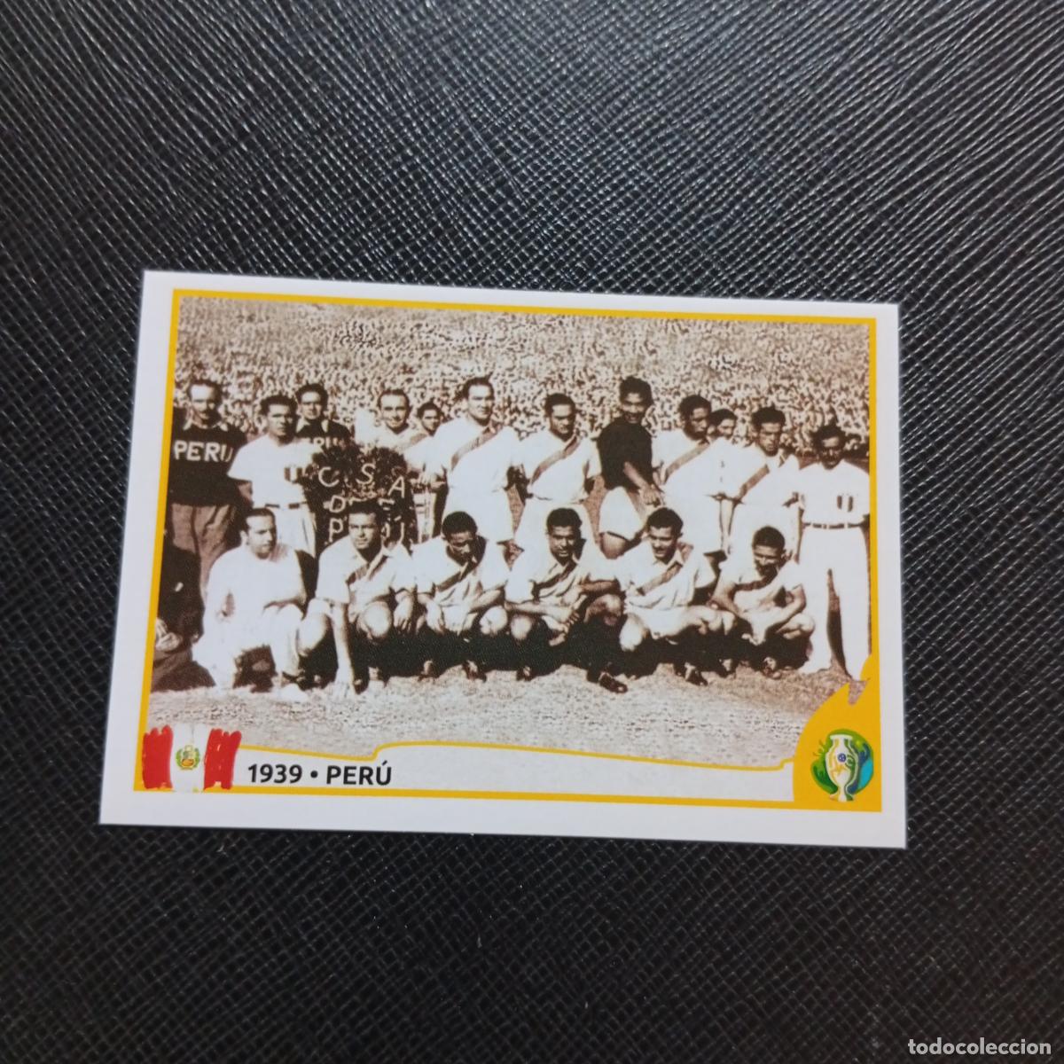 Football Stickers: 367 PERU 1939 ALINEACION PANINI COPA AMERICA BRASIL 2019 CROMO FUTBOL 19 - SIN PEGAR