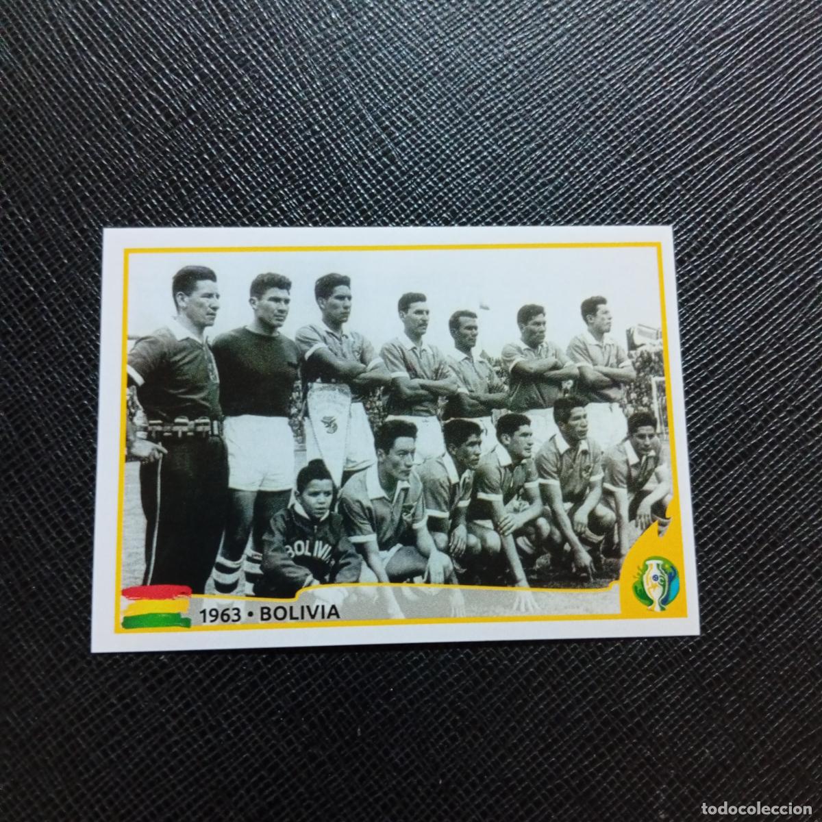 Cromos de f&uacute;tbol: 370 1963 BOLIVIA ALINEACION PANINI COPA AMERICA BRASIL 2019 CROMO FUTBOL 19 - SIN PEGAR