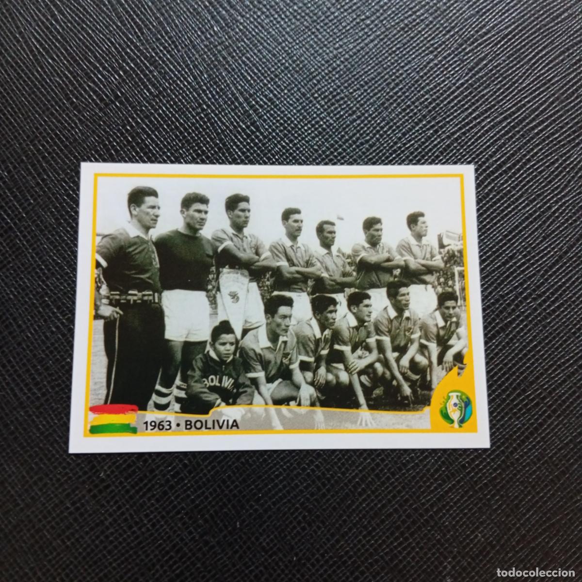 Cromos de f&uacute;tbol: 370 1963 BOLIVIA ALINEACION PANINI COPA AMERICA BRASIL 2019 CROMO FUTBOL 19 - SIN PEGAR