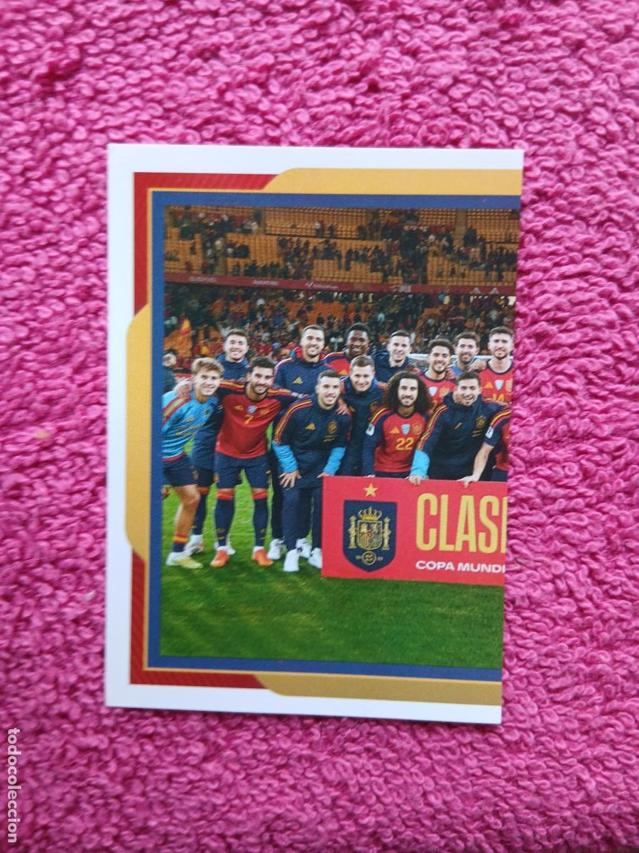 Cromos de f&uacute;tbol: espa&ntilde;a 2026 2 equipo selecci&oacute;n espa&ntilde;ola panini carrefour family mundial de futbol (A)