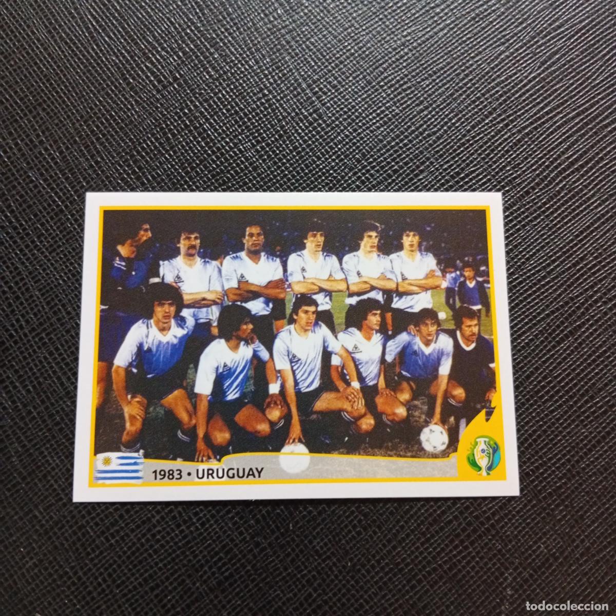 Cromos de f&uacute;tbol: 372 1983 URUGUAY ALINEACION PANINI COPA AMERICA BRASIL 2019 CROMO FUTBOL 19 - SIN PEGAR