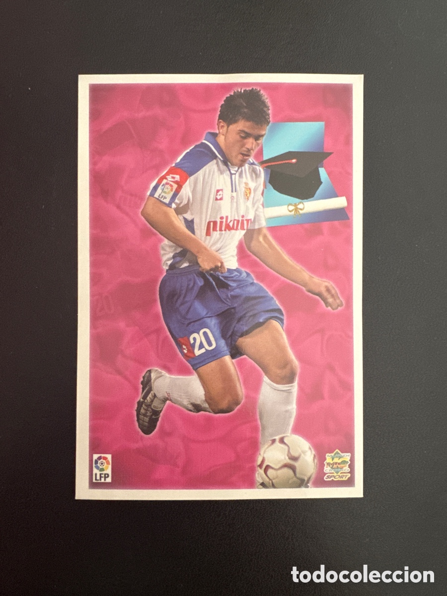 Cromos de f&uacute;tbol: DAVID VILLA ZARAGOZA ROOKIE NUMERO 172 MEGACARD TOP 2003 2004 MUNDICROMO