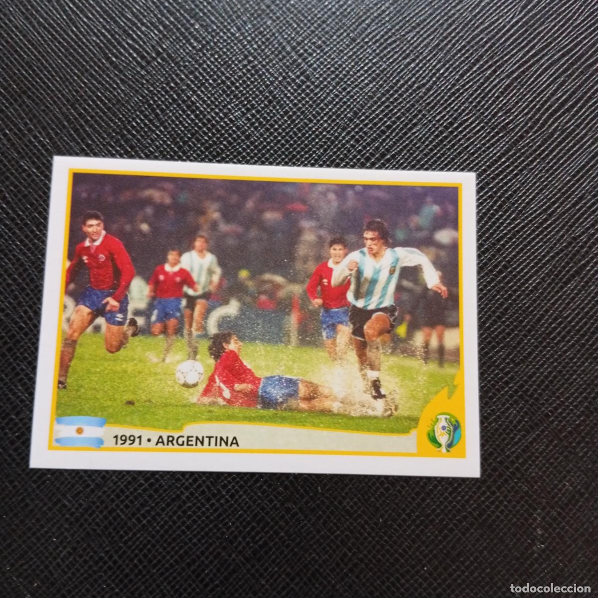 Cromos de f&uacute;tbol: 375 BATISTUTA 1991 ARGENTINA PANINI COPA AMERICA BRASIL 2019 CROMO FUTBOL 19 - SIN PEGAR