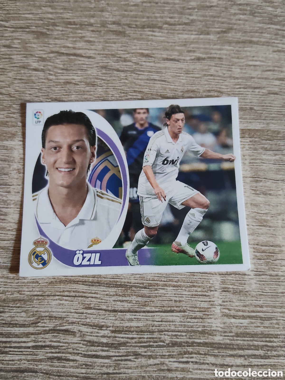 Cromos de f&uacute;tbol: Ozil Real Madrid liga 2012 2013 12 13 ediciones este