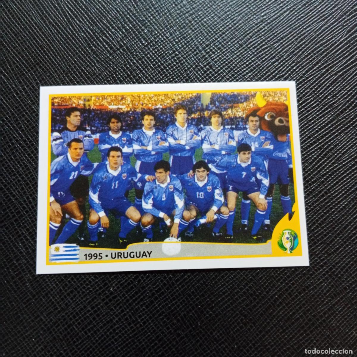Cromos de f&uacute;tbol: 378 1995 URUGUAY ALINEACION PANINI COPA AMERICA BRASIL 2019 CROMO FUTBOL 19 - SIN PEGAR