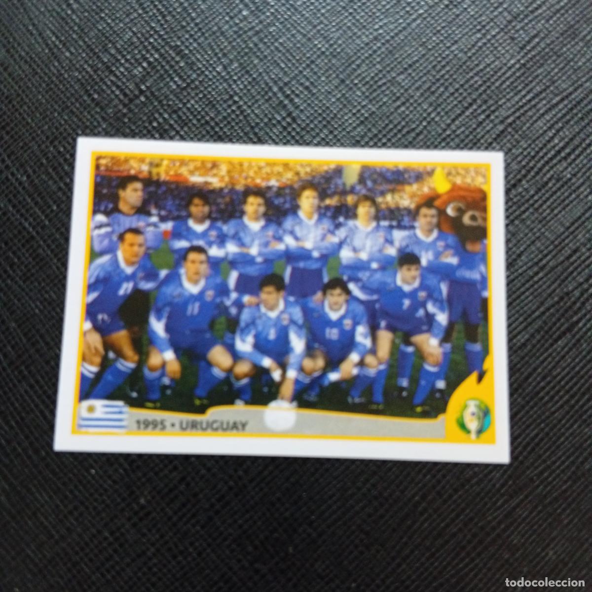 Cromos de f&uacute;tbol: 378 1995 URUGUAY ALINEACION PANINI COPA AMERICA BRASIL 2019 CROMO FUTBOL 19 - SIN PEGAR