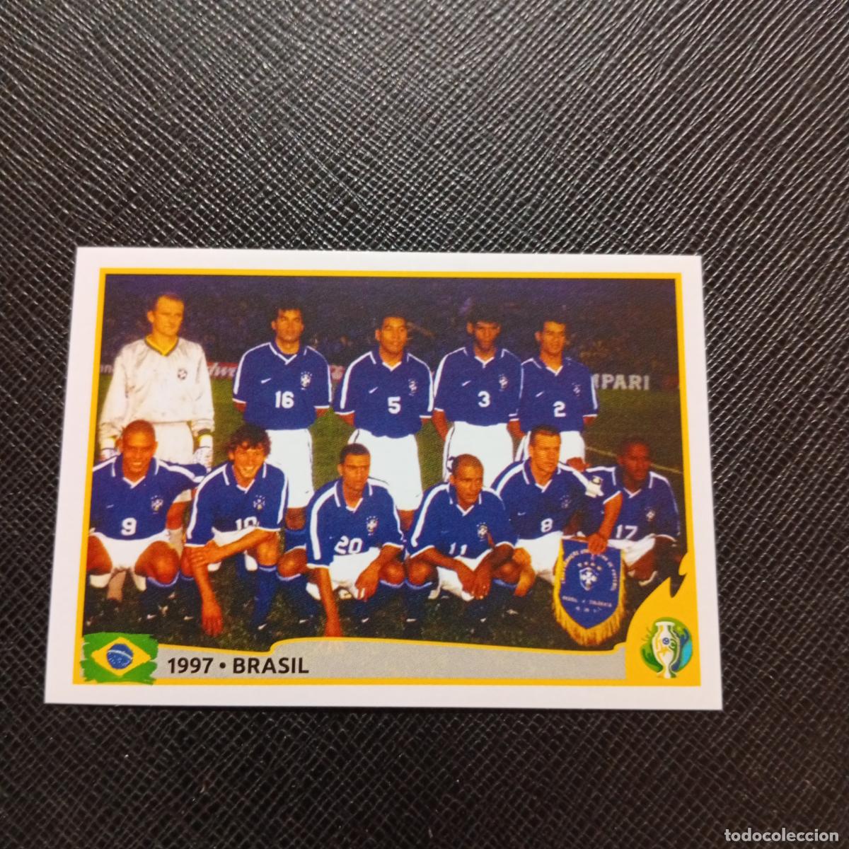 Cromos de f&uacute;tbol: 379 RONALDO BRASIL ALINEACION PANINI COPA AMERICA BRASIL 2019 CROMO FUTBOL 19 - SIN PEGAR