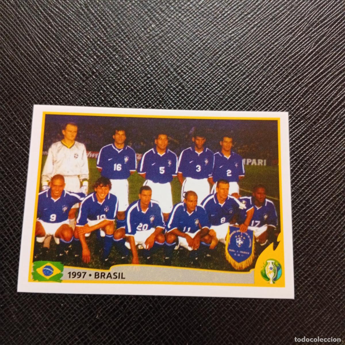Cromos de f&uacute;tbol: 379 RONALDO BRASIL ALINEACION PANINI COPA AMERICA BRASIL 2019 CROMO FUTBOL 19 - SIN PEGAR