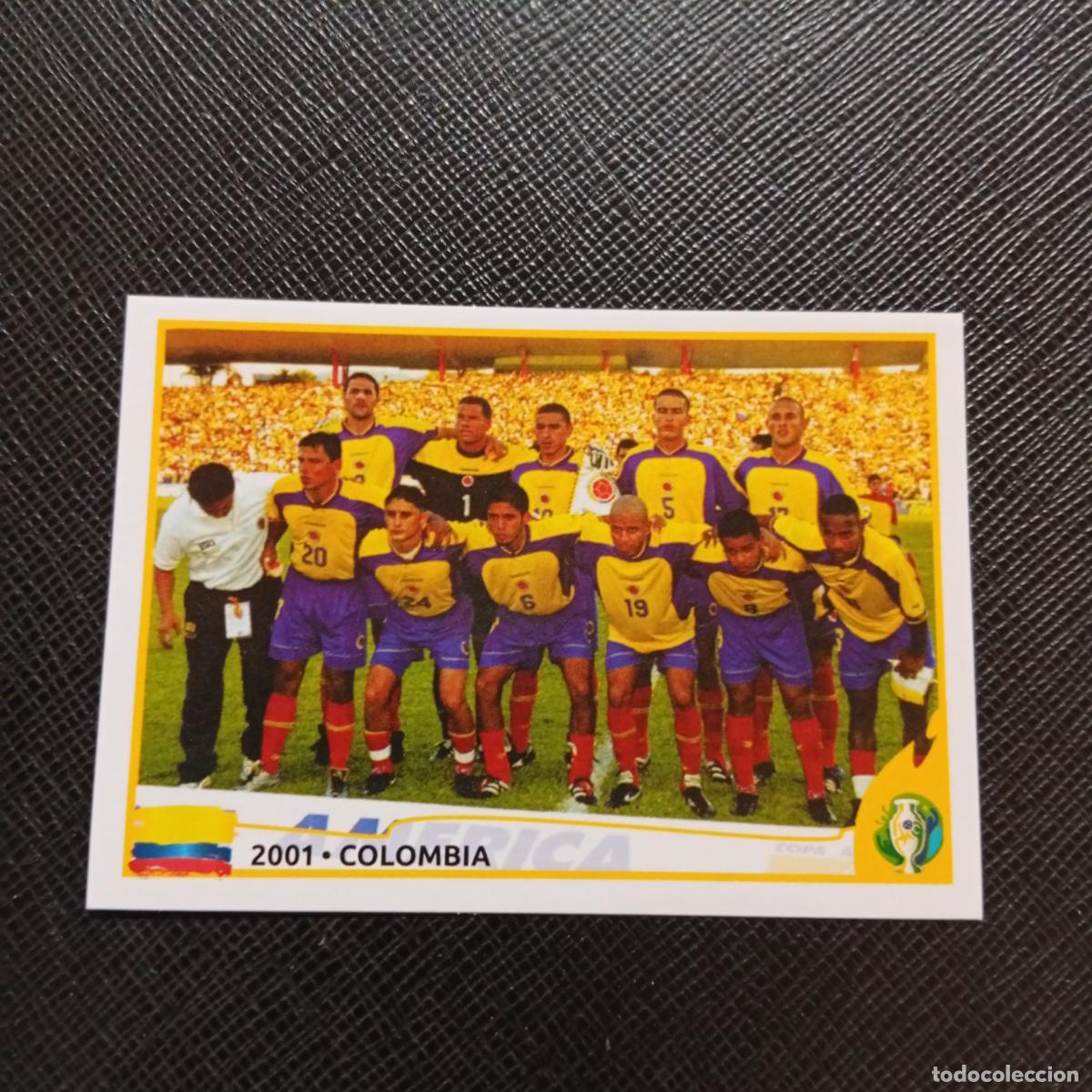 Cromos de f&uacute;tbol: 381 2001 COLOMBIA ALINEACION PANINI COPA AMERICA BRASIL 2019 CROMO FUTBOL 19 - SIN PEGAR