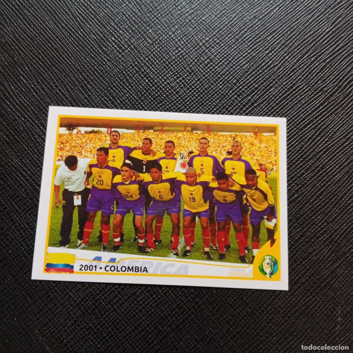 Cromos de f&uacute;tbol: 381 2001 COLOMBIA ALINEACION PANINI COPA AMERICA BRASIL 2019 CROMO FUTBOL 19 - SIN PEGAR