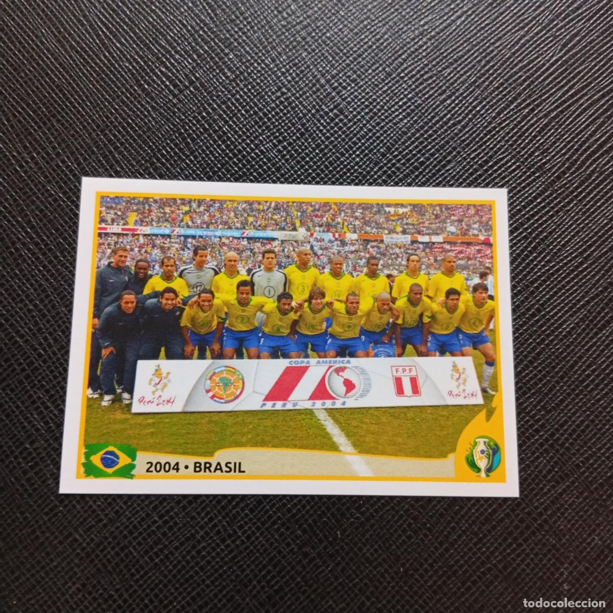 Cromos de f&uacute;tbol: 382 2004 BRASIL PLANTILLA PANINI COPA AMERICA BRASIL 2019 CROMO FUTBOL 19 - SIN PEGAR