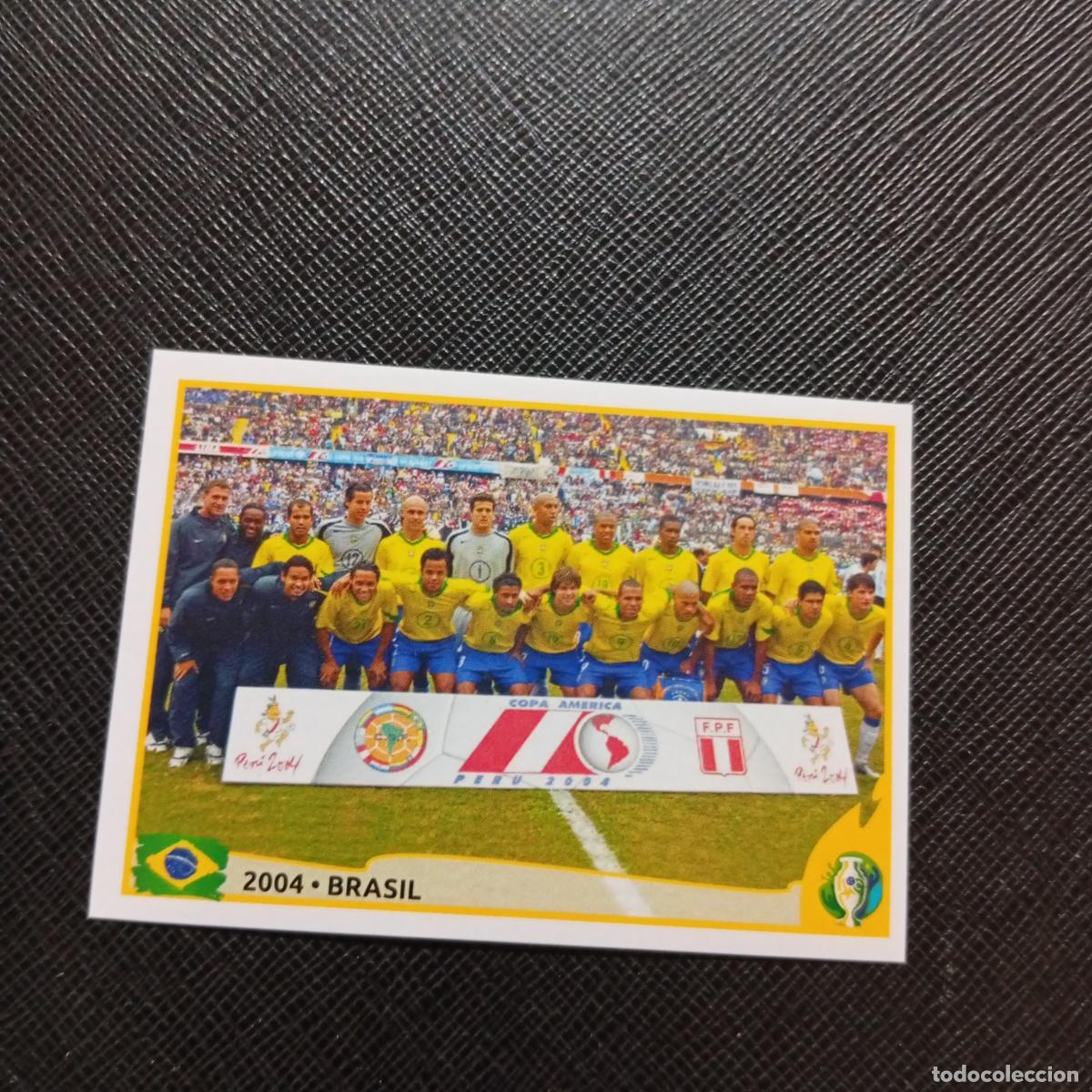 Cromos de f&uacute;tbol: 382 2004 BRASIL PLANTILLA PANINI COPA AMERICA BRASIL 2019 CROMO FUTBOL 19 - SIN PEGAR