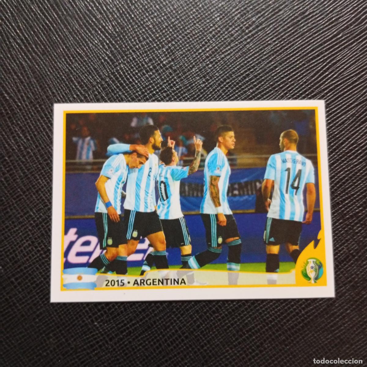 Cromos de f&uacute;tbol: 392 2015 MESSI ARGENTINA PANINI COPA AMERICA BRASIL 2019 CROMO FUTBOL 19 - SIN PEGAR