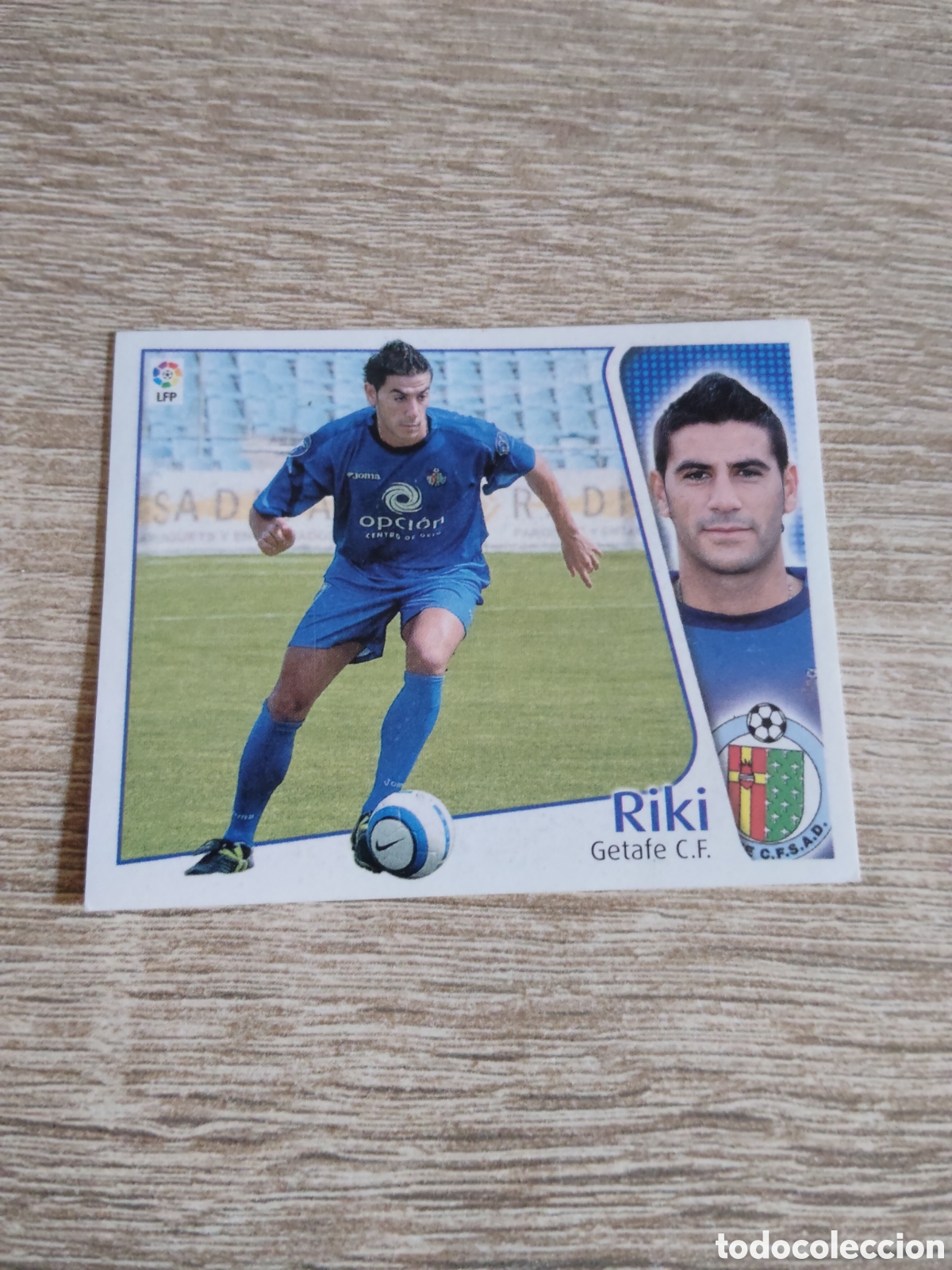 Cromos de f&uacute;tbol: Riki coloca Getafe liga 2004 2005 04 05 ediciones este