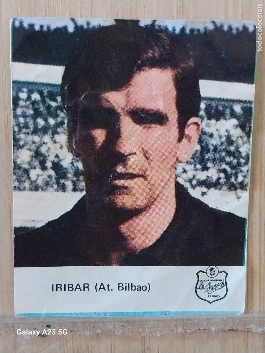 Football Stickers: IRIBAR ATHLETIC BILBAO LIGA 1971 71 72 PROMO LA CASERA GASEOSA ED FHER ORIGINAL
