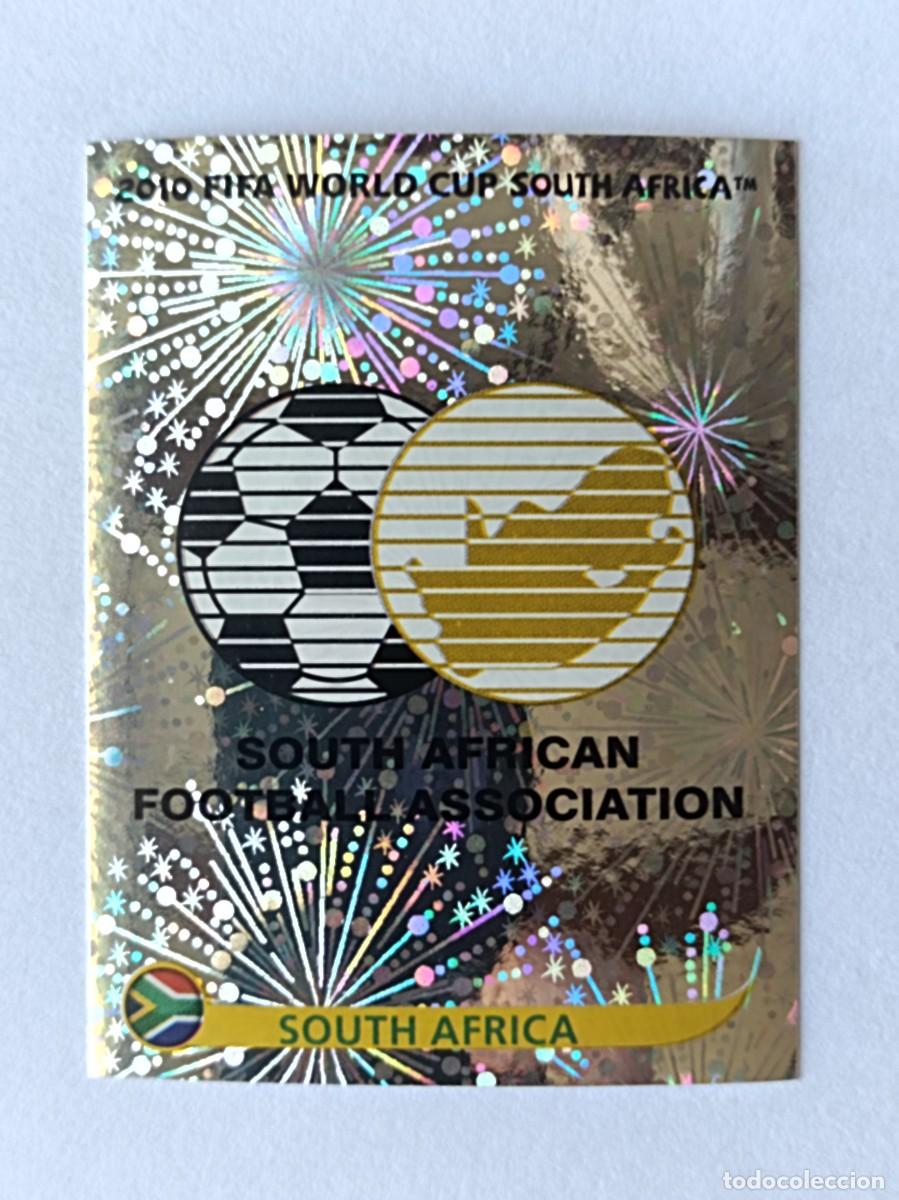 Cromos de Futebol: #31 ESCUDO (SUDAFRICA) MUNDIAL SUDAFRICA 2010 PANINI