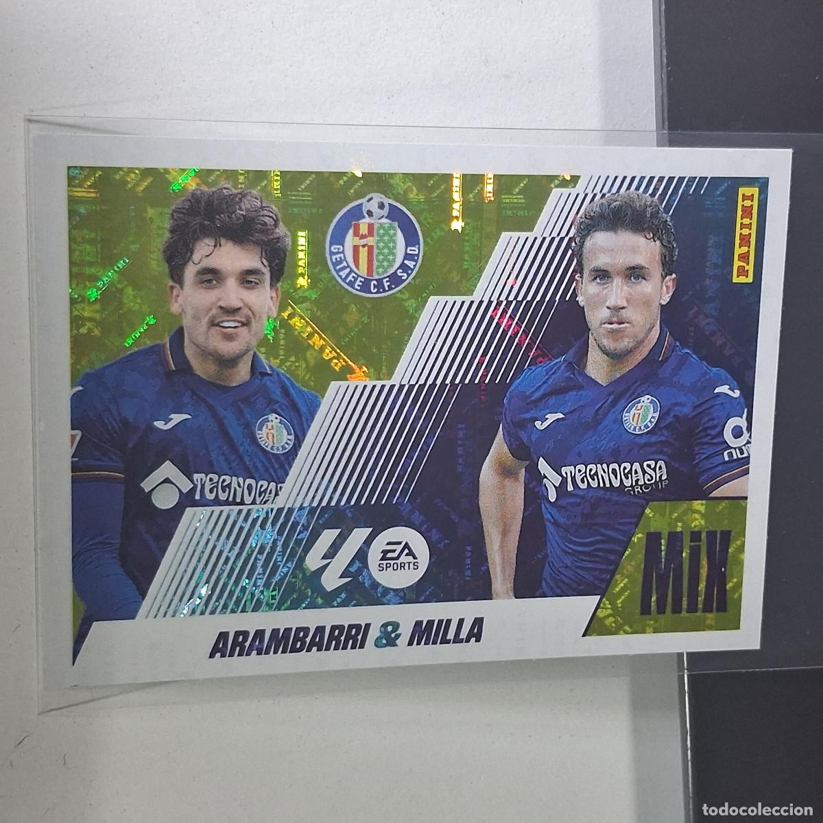 Cromos de Futebol: D3 2 ARAMBARRI MILLA GETAFE MIX LIGA ESTE 2025 2026 25 26 PANINI STICKERS CROMOS