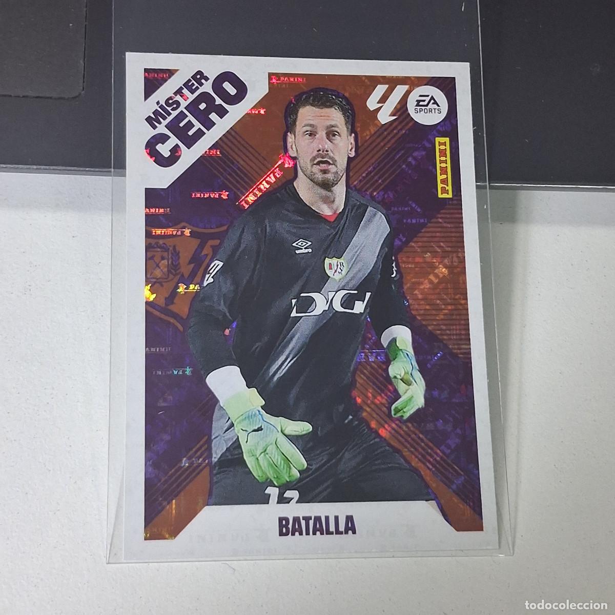 Cromos de f&uacute;tbol: D3 1 BATALLA RAYO VALLECANO MISTER CERO LIGA ESTE 2025 2026 25 26 PANINI STICKERS CROMOS