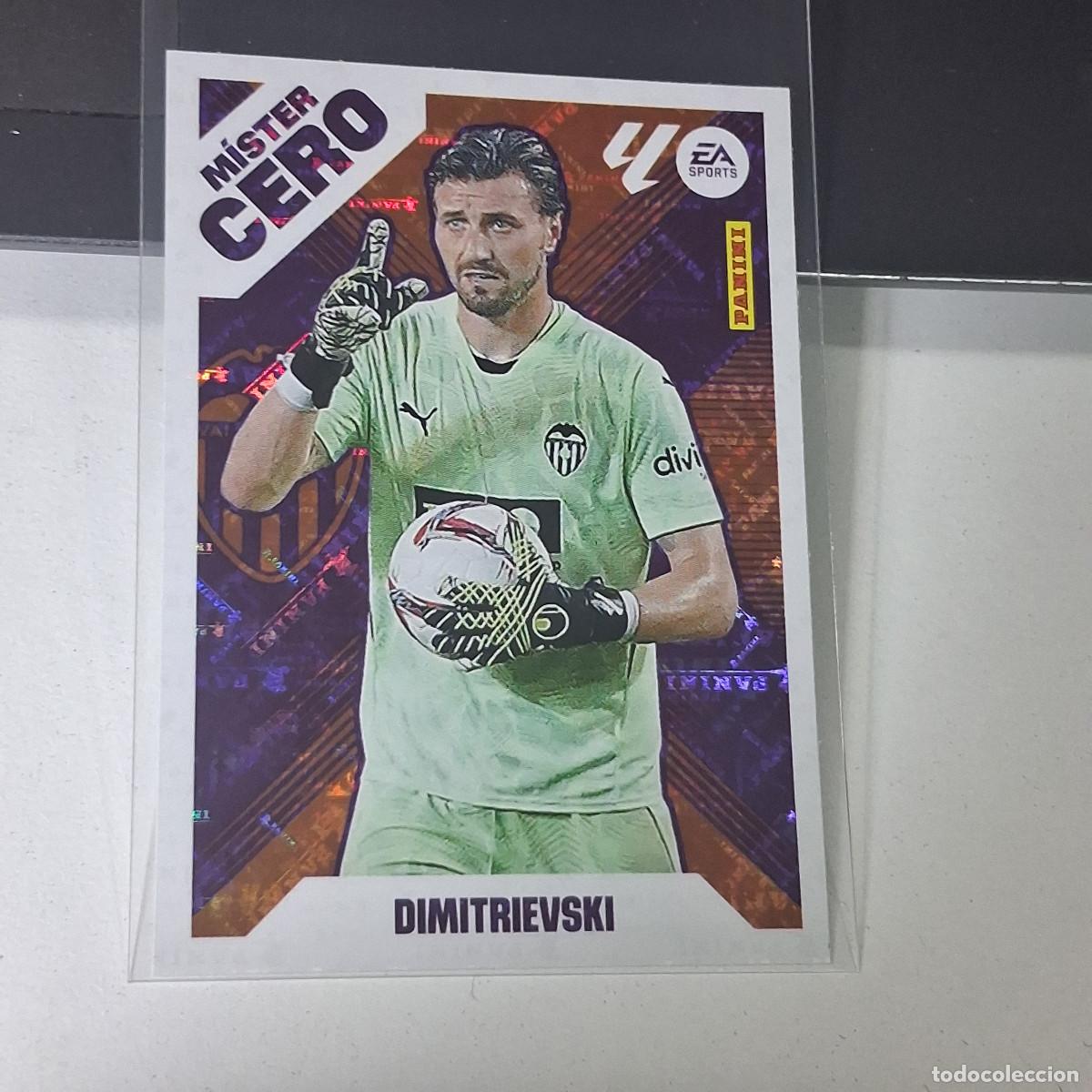 Cromos de f&uacute;tbol: D3 4 DIMITRIEVSKI VALENCIA MISTER CERO LIGA ESTE 2025 2026 25 26 PANINI STICKERS CROMOS