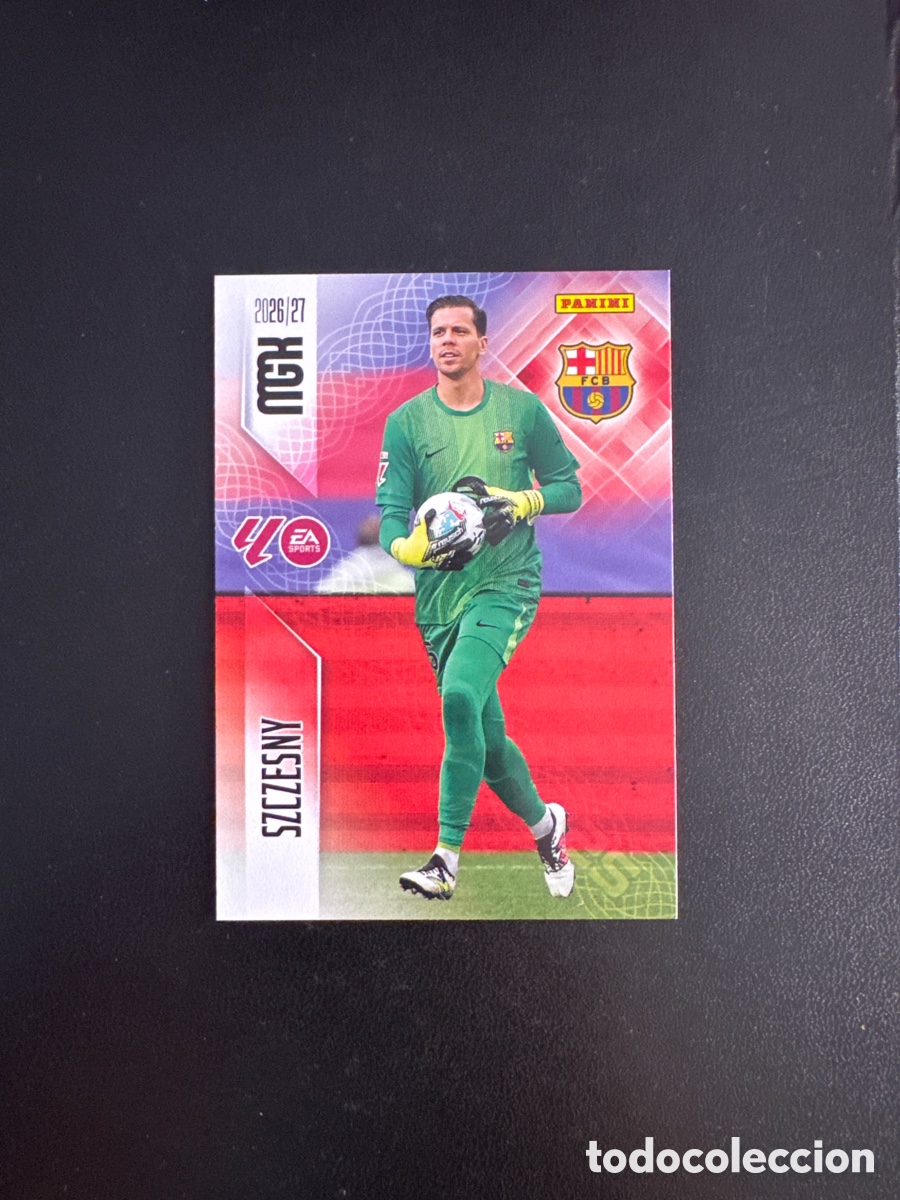 Cromos de f&uacute;tbol: SZCZESNY BARCELONA N&Uacute;MERO 75 MEGACRACKS 2026 2027