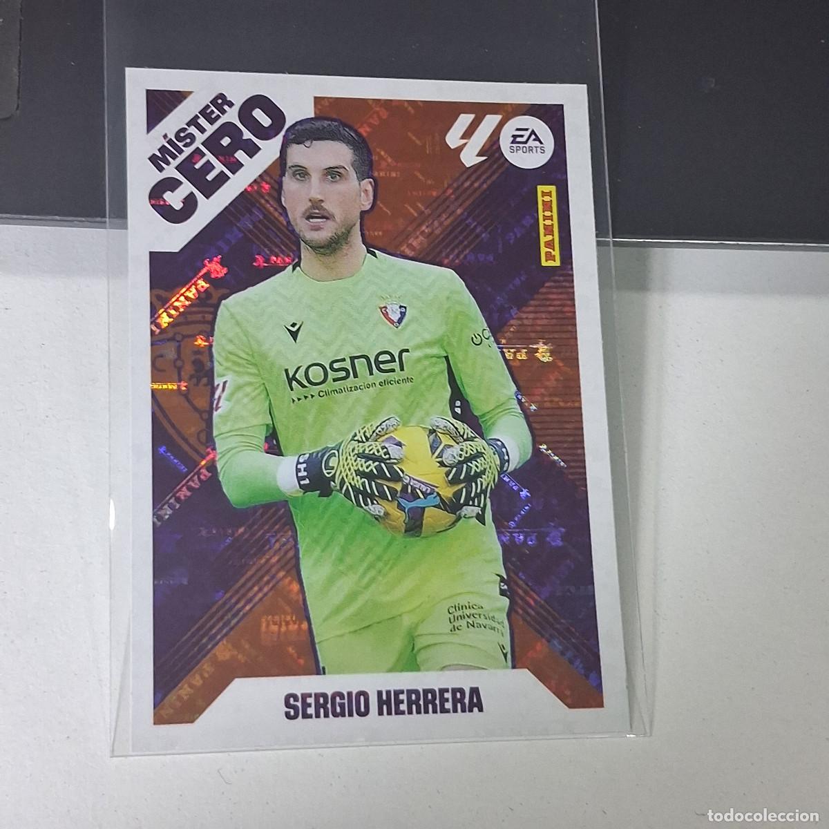Cromos de f&uacute;tbol: D3 11 SERGIO HERRERA OSASUNA MISTER CERO LIGA ESTE 2025 2026 25 26 PANINI STICKERS CROMOS