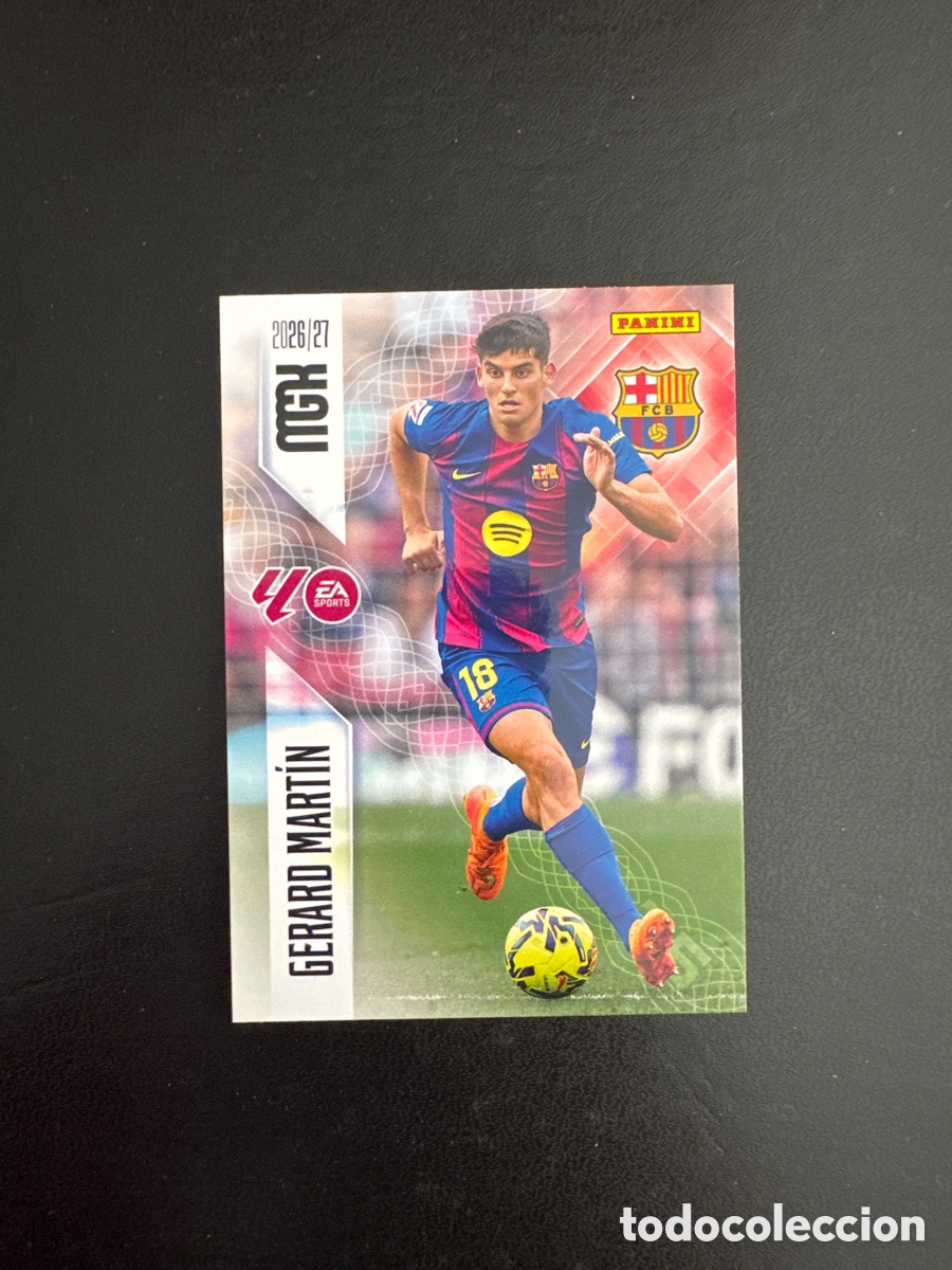 Cromos de f&uacute;tbol: GERARD MARTIN BARCELONA N&Uacute;MERO 77 MEGACRACKS 2026 2027
