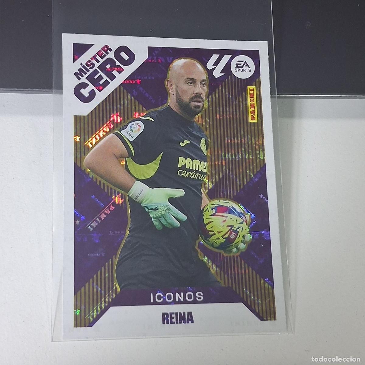 Cromos de f&uacute;tbol: D3 15 REINA VILLARREAL MISTER CERO ICONOS LIGA ESTE 2025 2026 25 26 PANINI STICKERS CROMOS