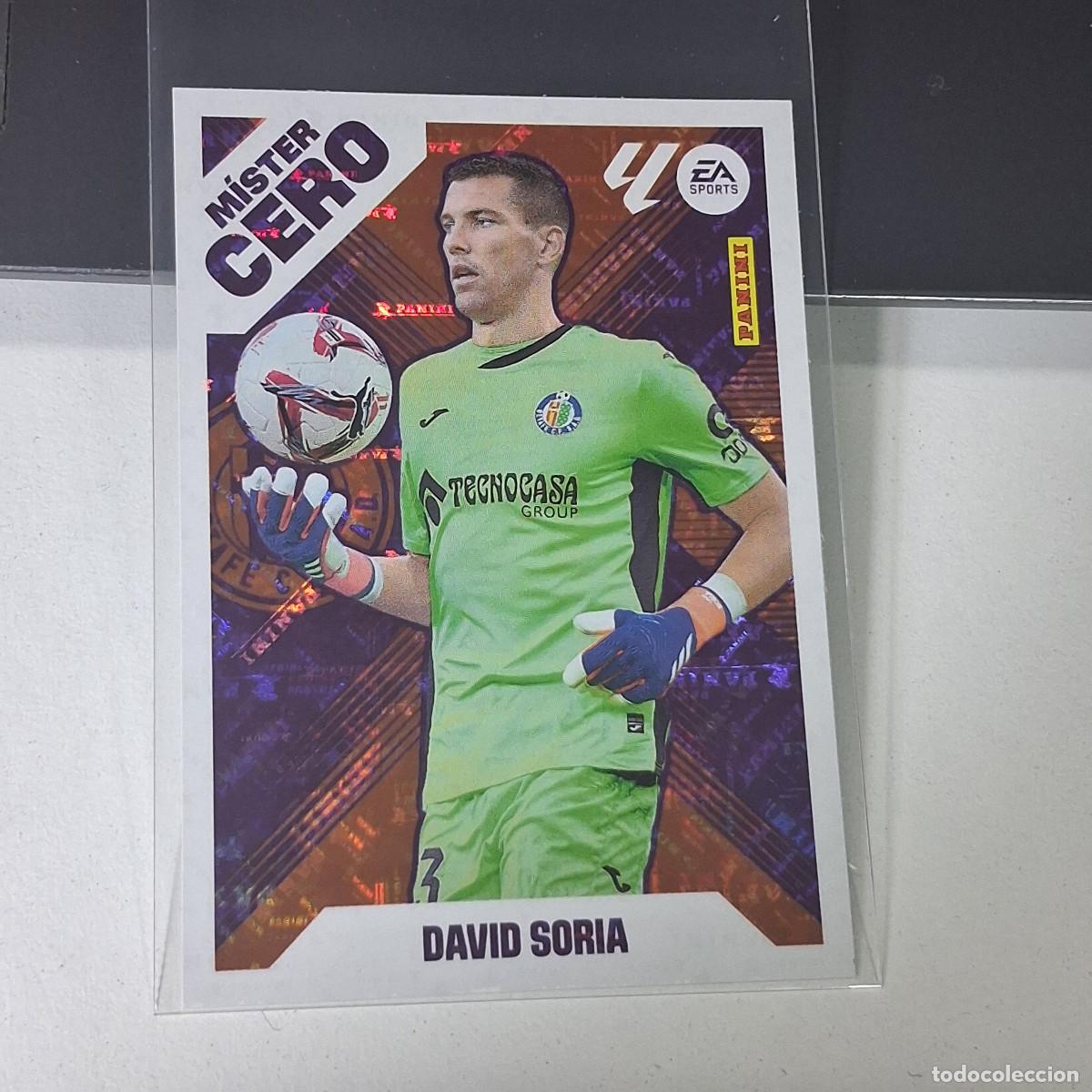 Cromos de f&uacute;tbol: D3 3 DAVID SORIA GETAFE MISTER CERO LIGA ESTE 2025 2026 25 26 PANINI STICKERS CROMOS
