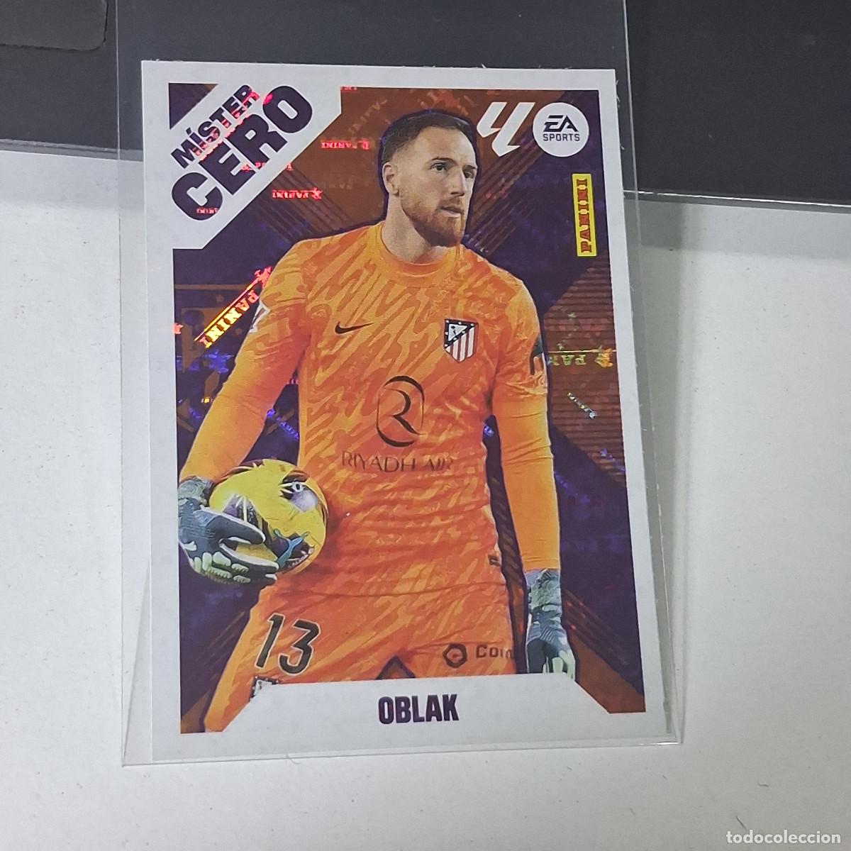 Cromos de f&uacute;tbol: D3 9 OBLAK ATLETICO DE MADRID MISTER CERO LIGA ESTE 2025 2026 25 26 PANINI STICKERS CROMOS