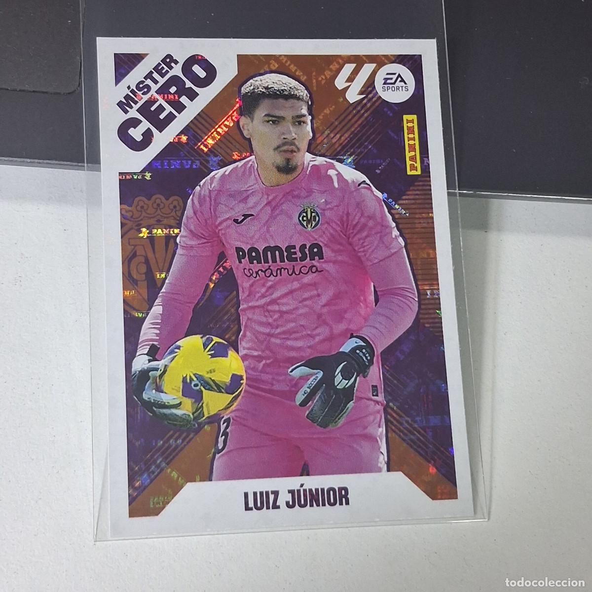 Cromos de f&uacute;tbol: D3 6 LUIZ J&Uacute;NIOR VILLARREAL M&Iacute;STER CERO LIGA ESTE 2025 2026 25 26 PANINI STICKERS CROMOS