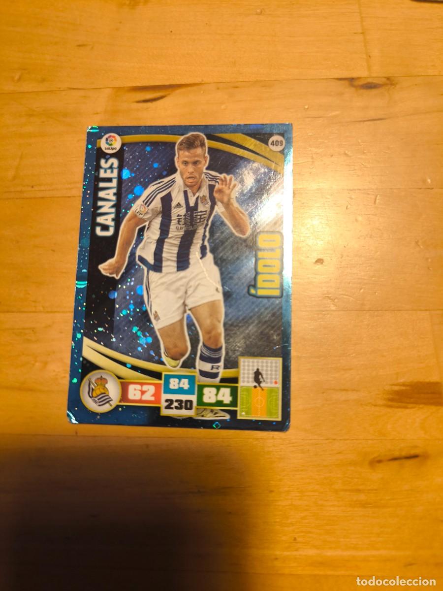 Cromos de f&uacute;tbol: Canales &Iacute;dolo Adrenalyn XL 2015-16