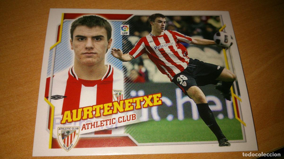 Cromos de f&uacute;tbol: EDICIONES ESTE 2010 2011 10 11 COLOCA N&ordm; 5 B 5B AURTENETXE ATHLETIC DE BILBAO NUEVO NUNCA PEGADO