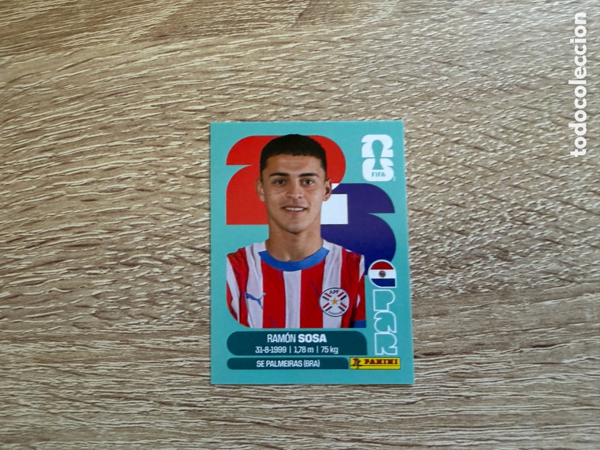 Cromos de f&uacute;tbol: PAR 18 ISMAEL D&Iacute;AZ PANINI STICKER FIFA WORLD CUP 2026 26 PARAGUAY