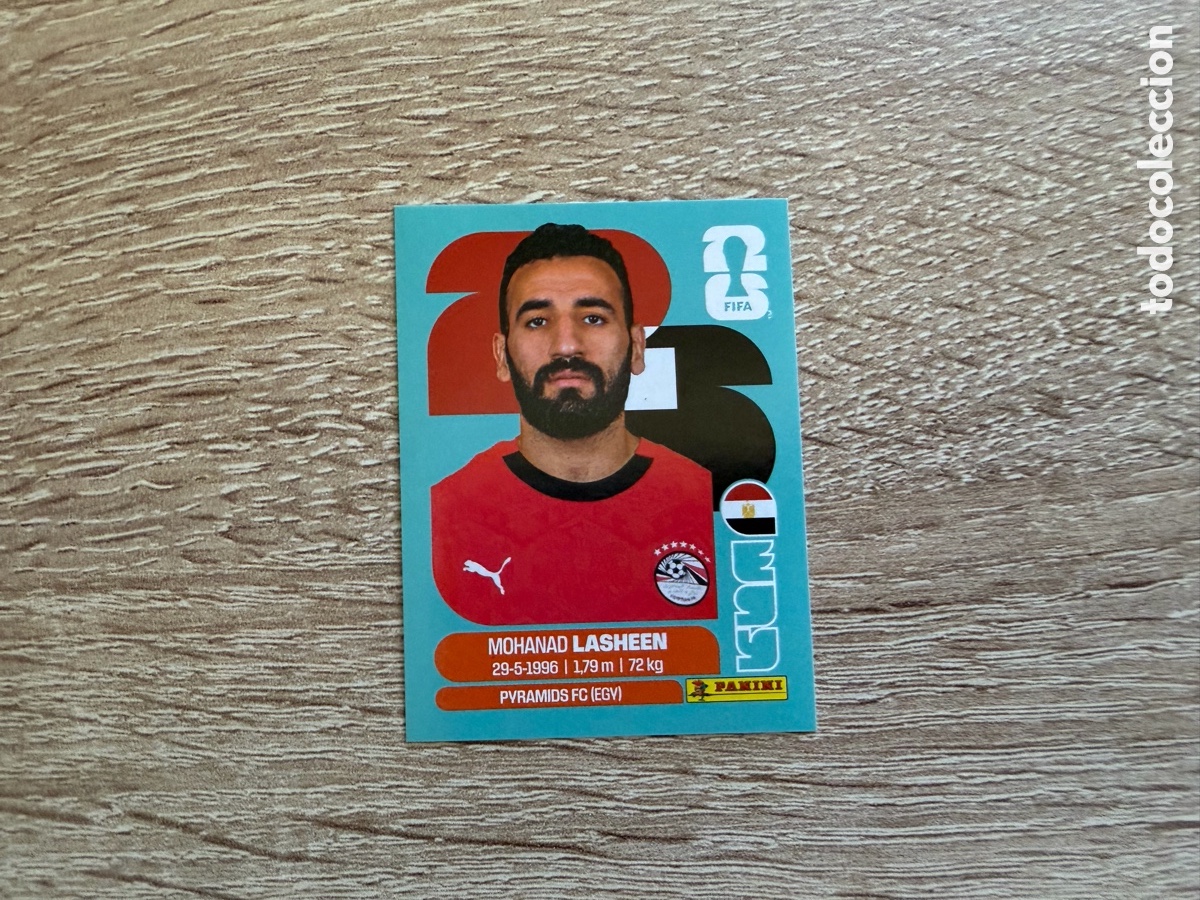 Cromos de f&uacute;tbol: EGY 14 OMAR MARMOSH PANINI STICKER FIFA WORLD CUP 2026 26 EGIPTO