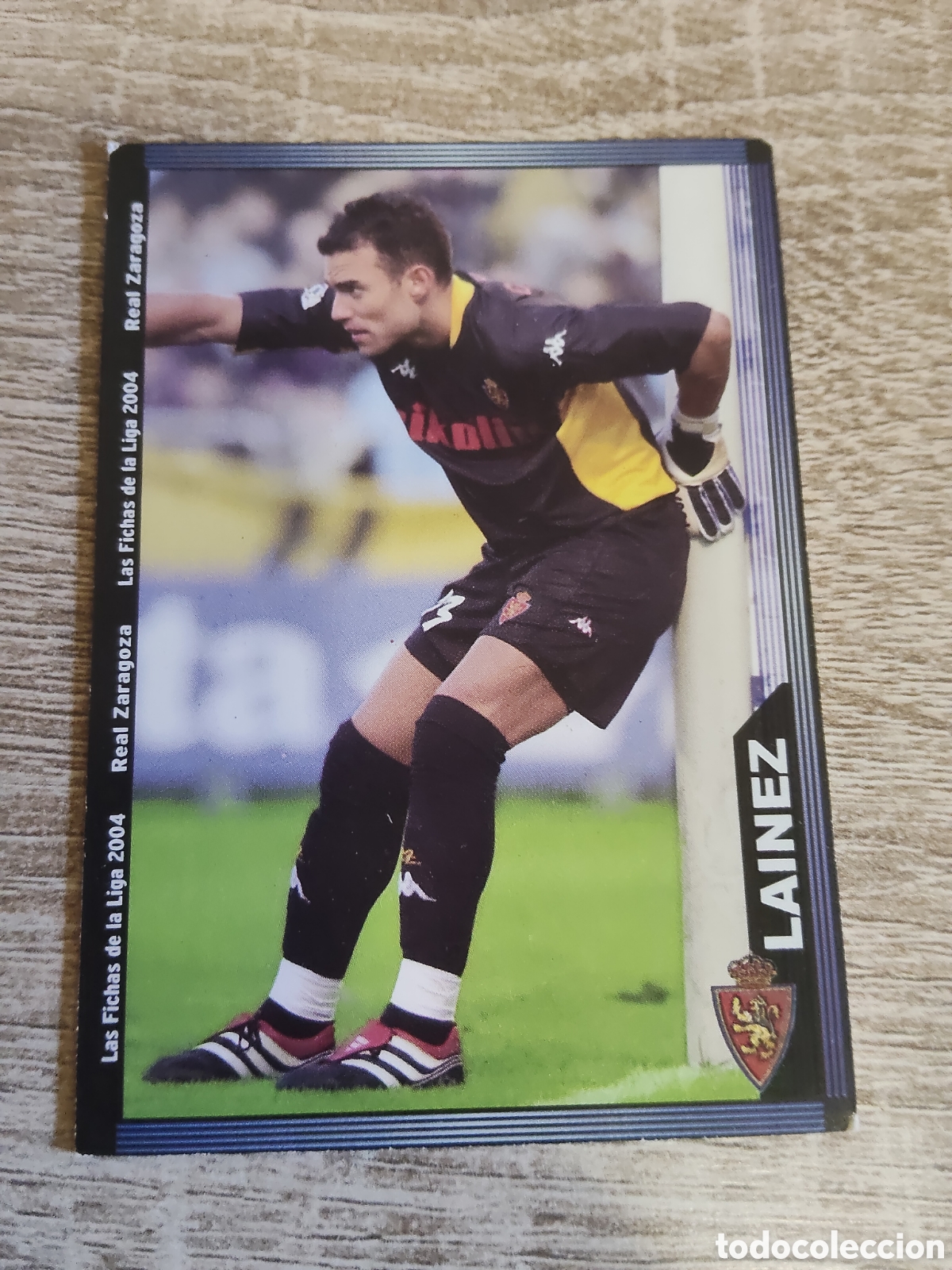 Cromos de f&uacute;tbol: Mundicromo las fichas de la liga 2004 490 Lainez Real Zaragoza