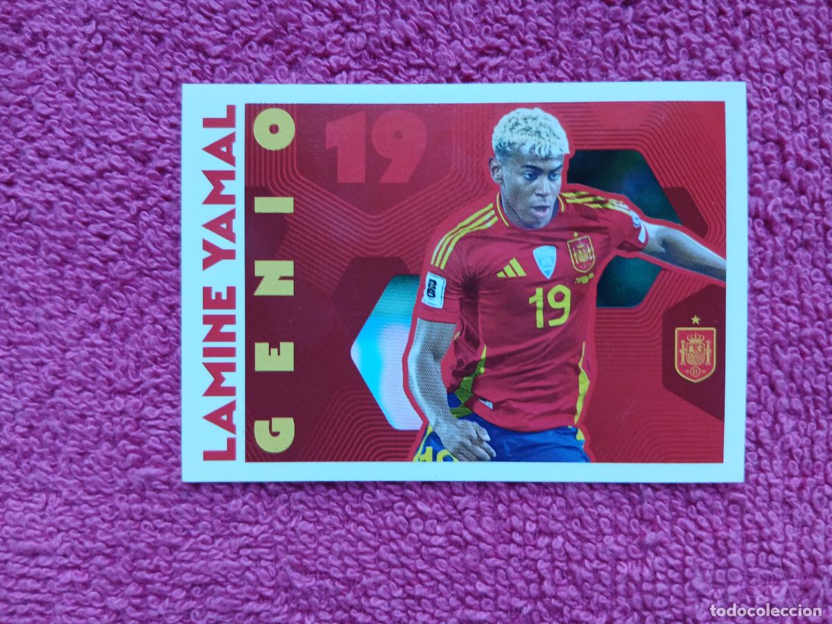Cromos de f&uacute;tbol: espa&ntilde;a 2026 71 lamine yamal selecci&oacute;n espa&ntilde;ola panini carrefour family mundial de futbol (F)