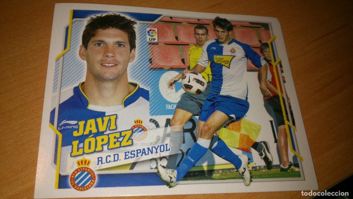 Cromos de f&uacute;tbol: EDICIONES ESTE 2010 2011 10 11 COLOCA N&ordm; 9 B 9B JAVI LOPEZ ESPA&Ntilde;OL NUEVO NUNCA PEGADO