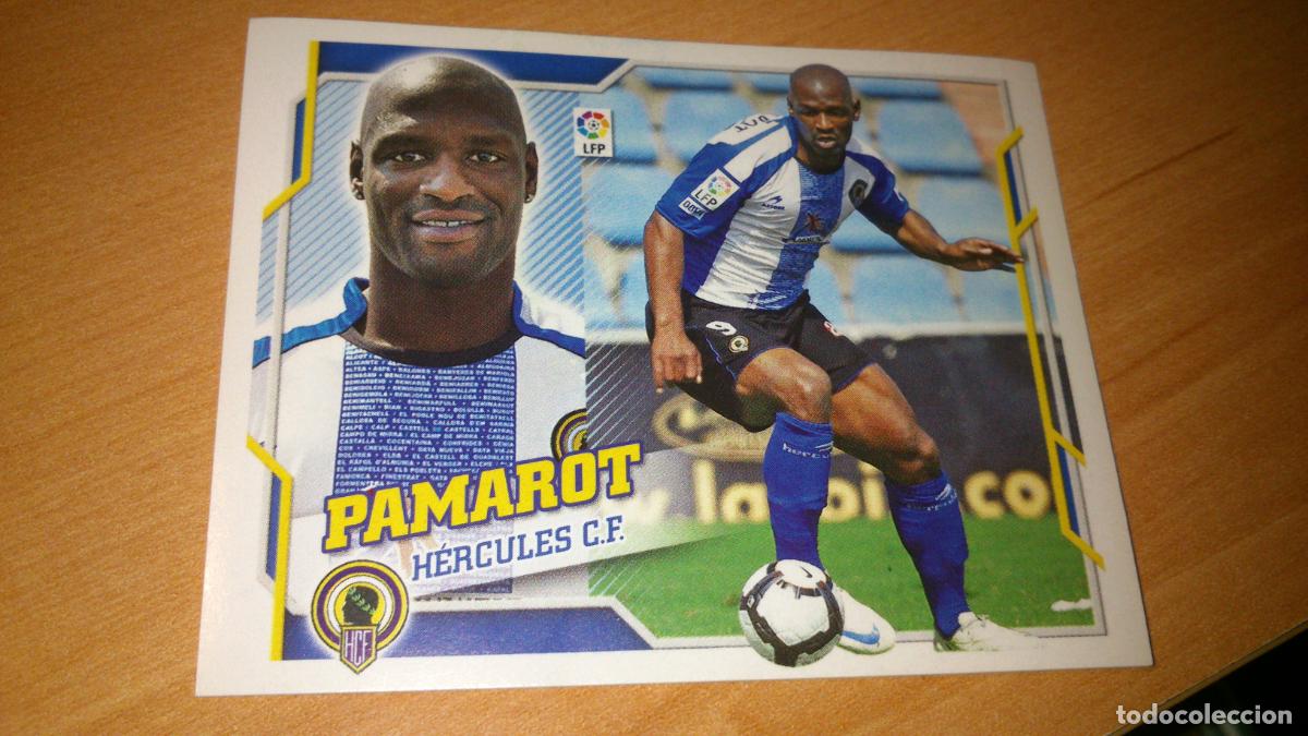 Cromos de f&uacute;tbol: EDICIONES ESTE 2010 2011 10 11 COLOCA N&ordm; 5 B 5B PAMAROT HERCULES NUEVO NUNCA PEGADO
