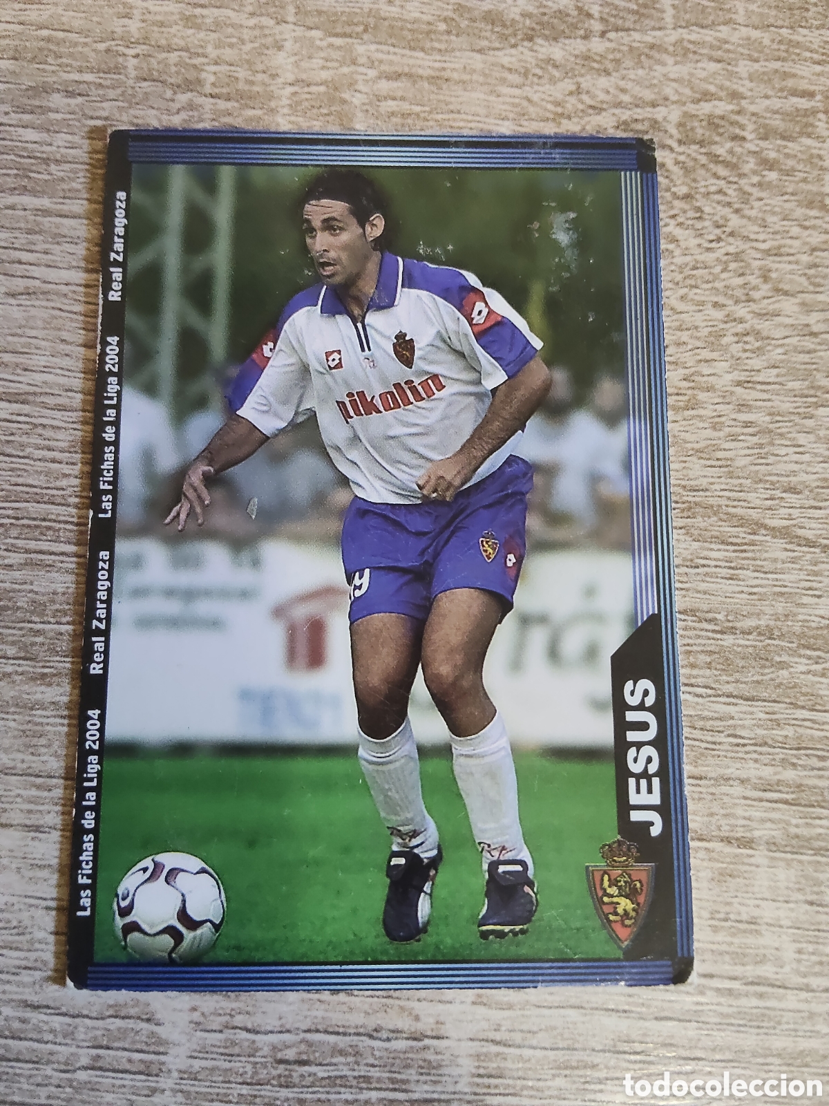 Cromos de f&uacute;tbol: Mundicromo las fichas de la liga 2004 503 Jes&uacute;s Real Zaragoza
