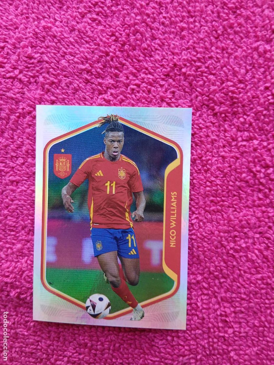 Cromos de f&uacute;tbol: espa&ntilde;a 2026 60 nico williams espa&ntilde;ola panini carrefour family mundial de futbol (F)
