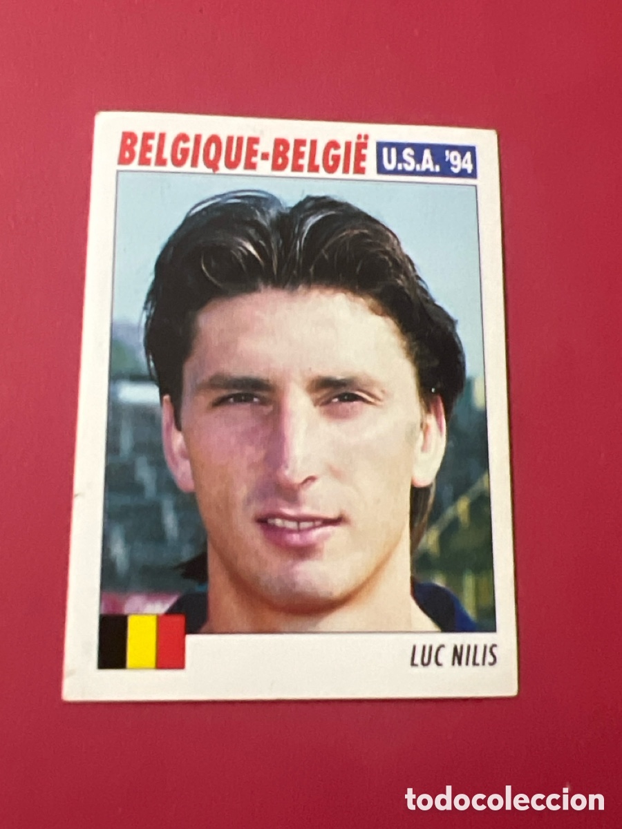 Football Stickers: C5747. CROMO SIN PEGAR FUTBOL 94 SERVICE LINE SL ITALY MUNDIAL USA 1994 BELGICA 354 LUC NILIS