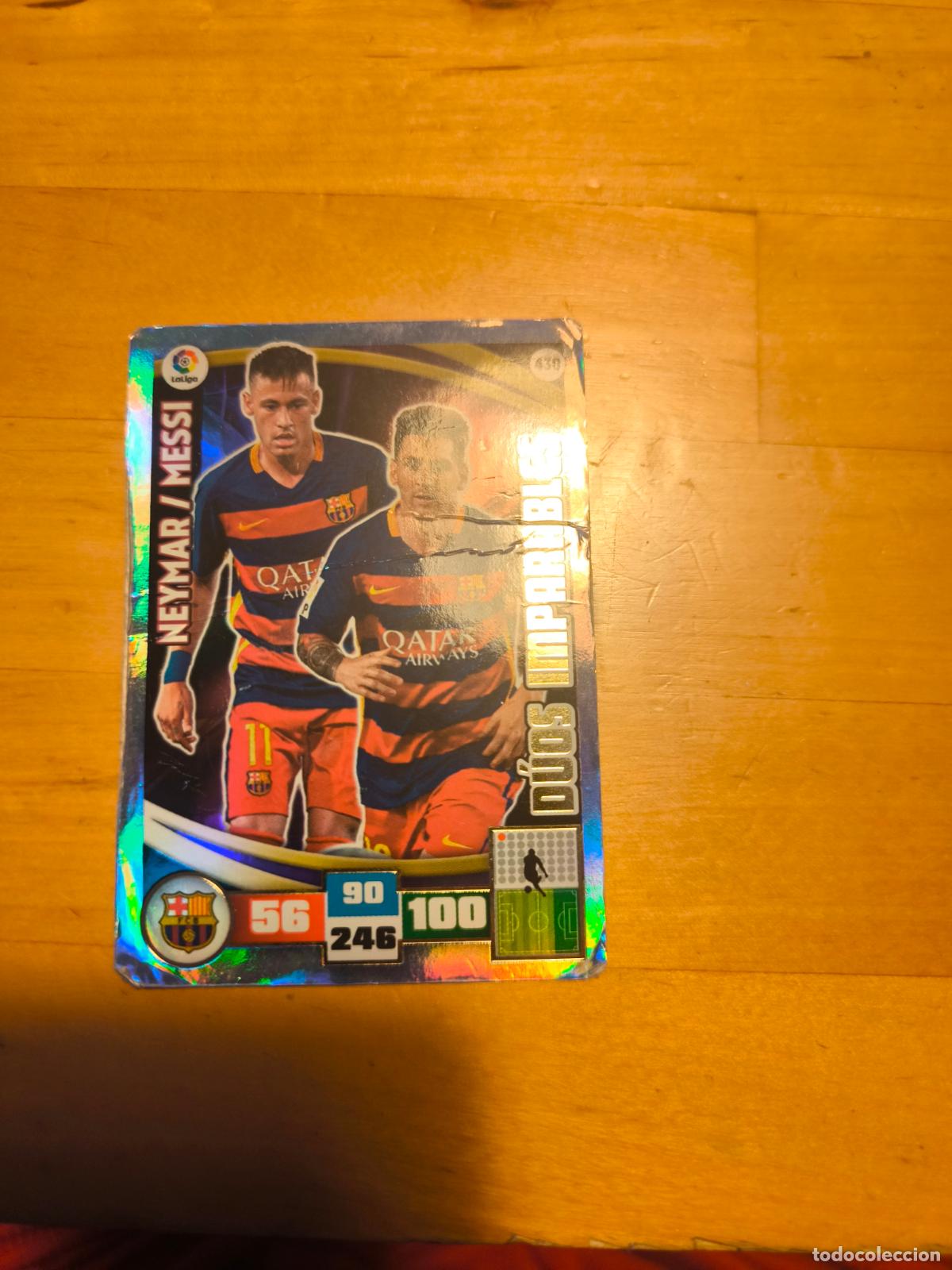 Football Stickers: Neymar/Messi D&uacute;os Imparables Adrenalyn XL 2015-16