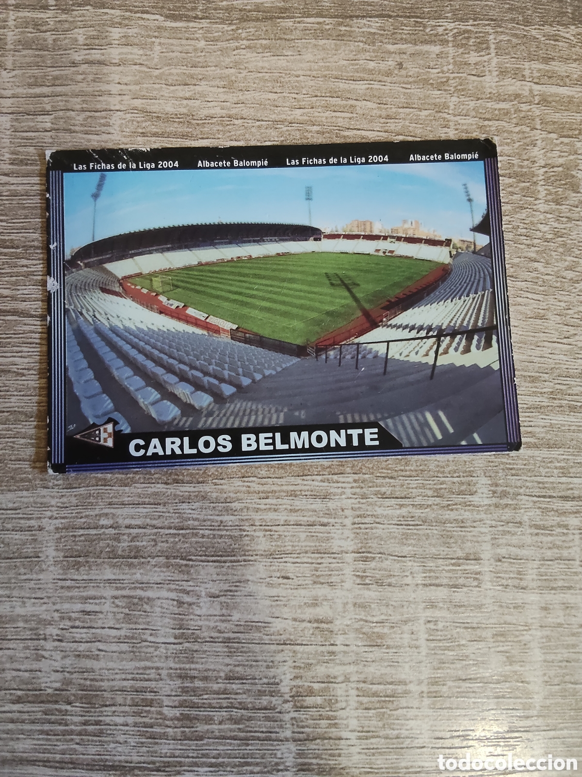 Cromos de f&uacute;tbol: Mundicromo las fichas de la liga 2004 515 Carlos Belmonte