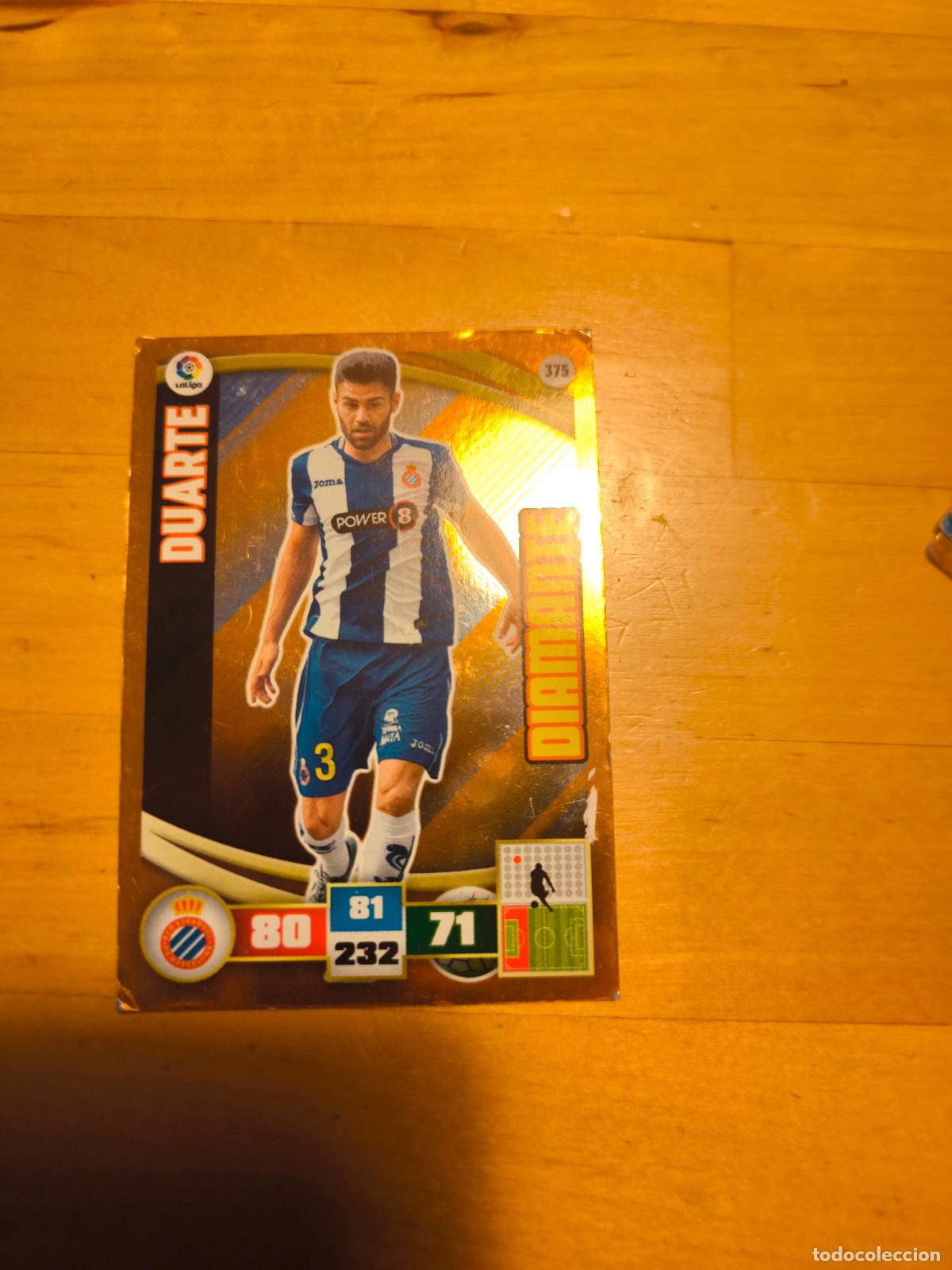 Cromos de f&uacute;tbol: Duarte Diamante Adrenalyn XL 2015-16