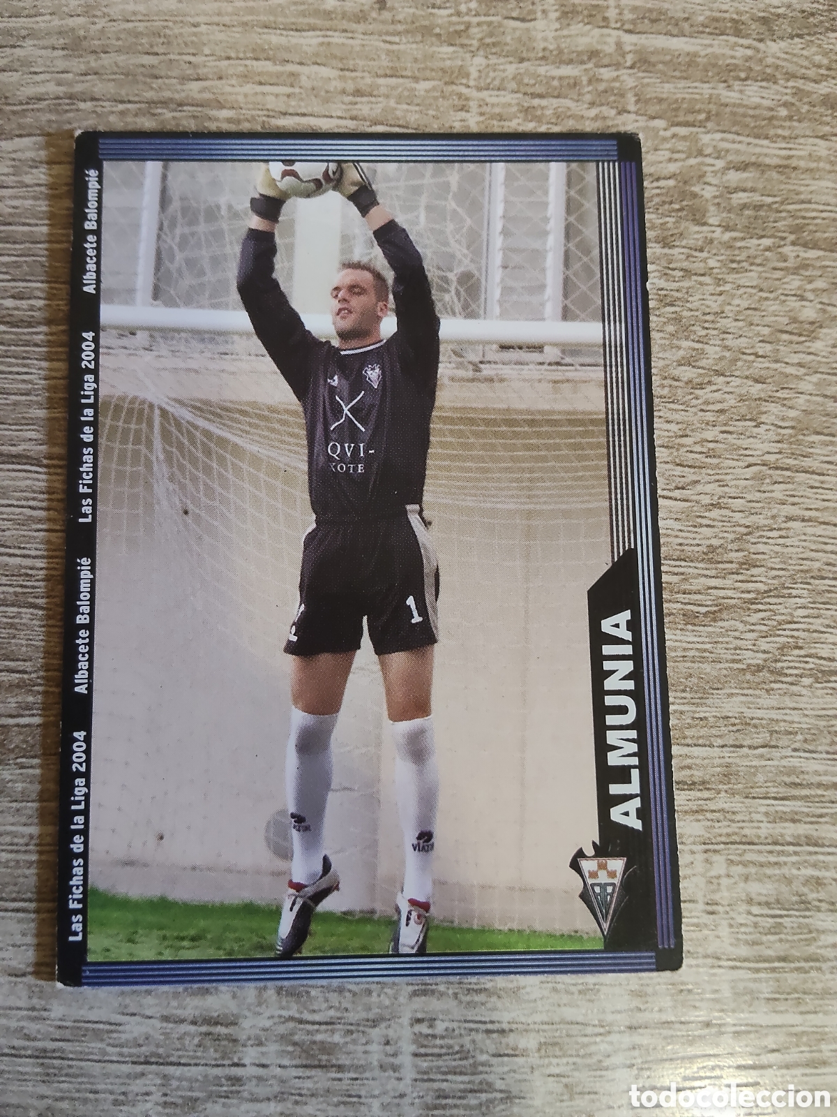 Cromos de f&uacute;tbol: Mundicromo las fichas de la liga 2004 518 Almunia Albacete
