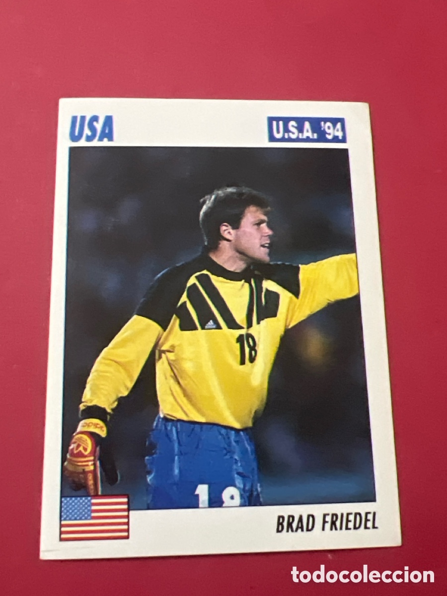 Cromos de f&uacute;tbol: C5770. MUNDIAL DE USA 94 EDICIONES MODENA CROMO N&ordm; 19 BRAD FRIEDEL - USA - NUEVO SIN PEGAR