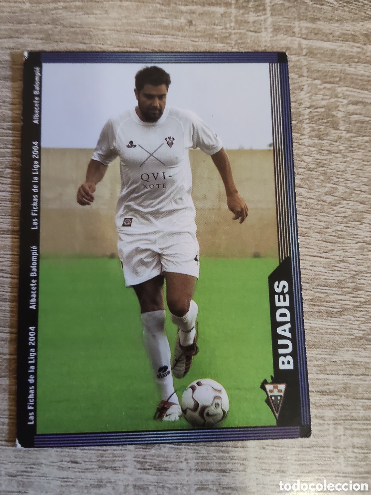 Cromos de f&uacute;tbol: Mundicromo las fichas de la liga 2004 519 Buades Albacete