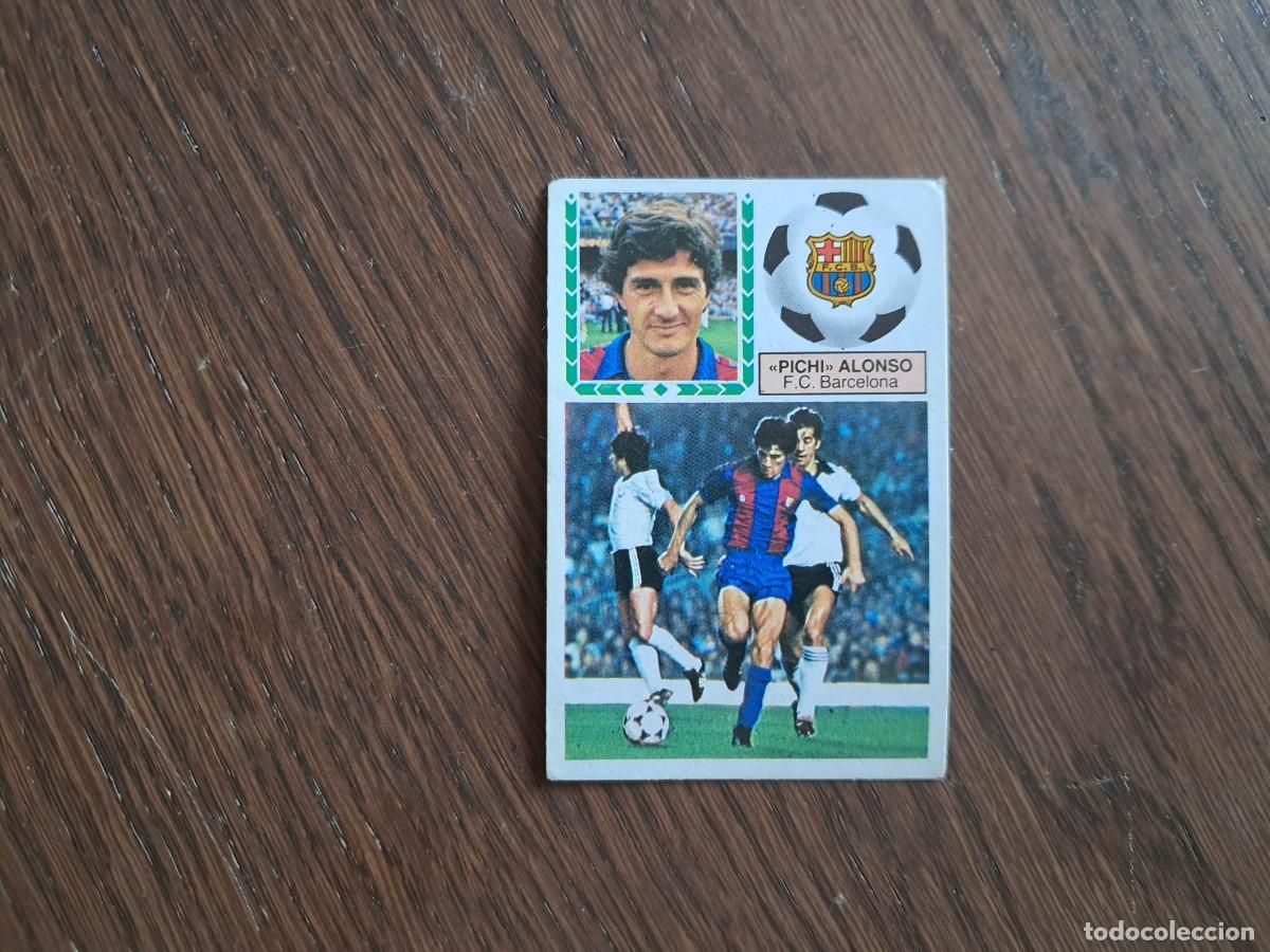 Cromos de f&uacute;tbol: cromo de futbol, edic. Este 83-84, Pichi Alonso, F.C.Barcelona. sin pegar.